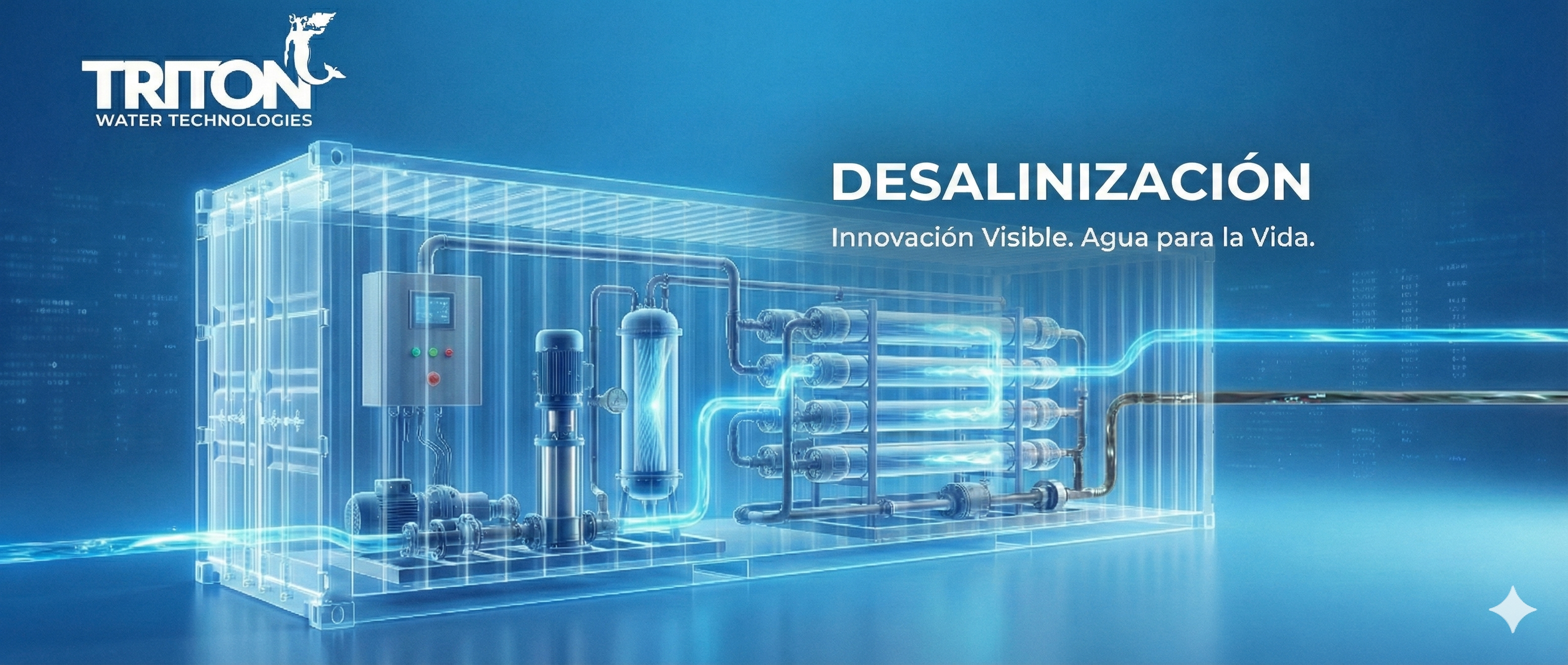 Planta de desalinización Triton - Agua potable del mar